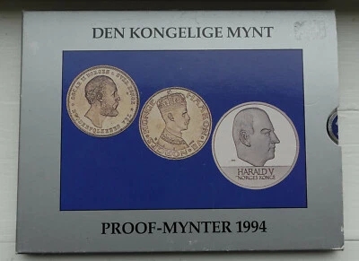 Proof Coins of Norway 1994 Coin set - Image 1 of 4