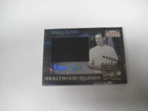 2007 Donruss Americana Hollywood Legends Swatch Errol Flynn 09/25 - Picture 1 of 2