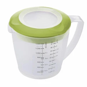 Westmark Rührbecher mit Deckel, Helena, 1,4 l, apfelgrün, 3105227A - Bild 1 von 5