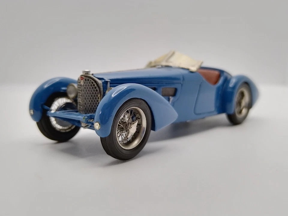 DB Modeles 1/43 Built Resin Kit Bugatti T57 SC Roadster Colonel Giles 1938. Rare - Image 1 of 4