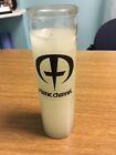 RARE DAVE NAVARRO THE PANIC CHANNEL PROMOTIONAL WAX CANDLE IN GLASS CASE LOGO