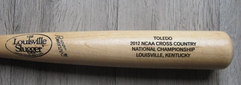 2012 NCAA Cross Country National Championship souvenir mini bat Louisville KY Cover