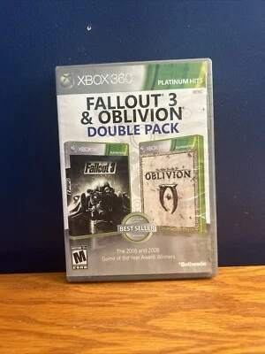 Fallout 3 & Oblivion Double Pack (Xbox 360, 2012) FALLOUT ONLY - Image 1 of 4