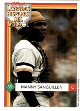1991 Kellogg's Leyendas Hispanas del Beisbol - Manny Sanguillen  Pirates