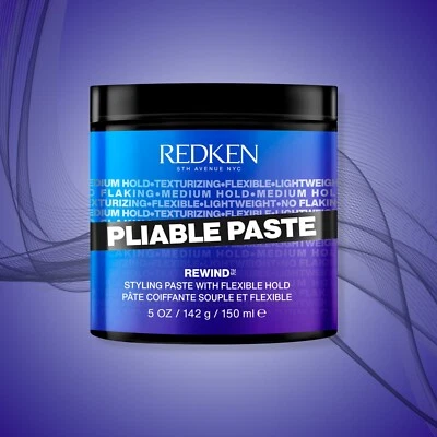 REDKEN Pasta Flexível Rewind Styling Paste com Suporte Flexível 5 oz - Imagem 1 de 2