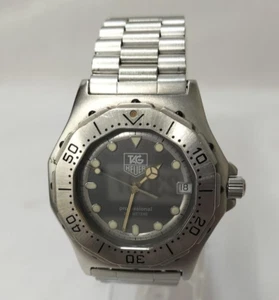 TAG HEUER 932.206 3000 Series Quartz Men's Watch Black Dial Analog F/S JP - Picture 1 of 10