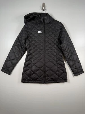 The North Face Womens Full Zip Thermoball Hooded Puffer Jacket Black Sz Small - Image 1 of 4