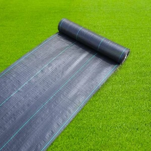 Weed Barrier Fabric Garden Ground Cover, Weed Fabric, Garden Landscaping Fabric - Picture 1 of 6