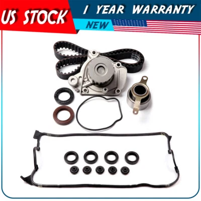 Kit de correia dentada bomba de água e junta para 96-00 Honda Civic CX DX EX HX 1.6L SOHC - Imagem 1 de 4