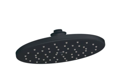 Cabezal de ducha de lluvia función única Moen S112 Waterhill 2,5 GPM - hierro forjado Foto 1 de 3