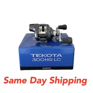 Shimano Tekota 300HGLC Line Counter Fishing Reel 6.6:1 Star Drag TEK300HGLCA - Picture 1 of 4