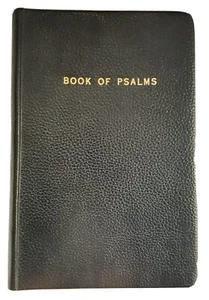 Vintage Book Of Psalms 1895 Like New Leather Cover - Imagen 1 de 5