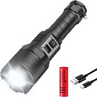 KUPRO Torches LED Super Bright LED Rechargeable Torch 15000 Lumens XHP70