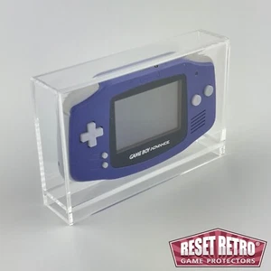 Acryl Box Case passend für Game Boy Advance Konsole lose UV-Schutzhülle protect - Picture 1 of 3