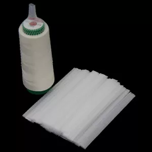 50 piezas Rodillo de hilo de coser manga de red carrete protector máquina bordar desorden/enredo - Imagen 1 de 8