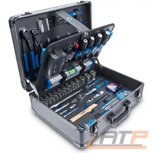 BGS UNIVERSAL WERKZEUGKOFFER 149-TLG. PROFI ALUMINIUM ALU WERKZEUG BOX - Bild 1 von 9