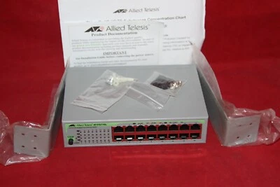 Allied Telesyn AT-FS716L, 16-Port 10/100 Unmanaged Fast Ethernet Switch - Image 1 of 4