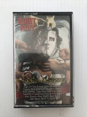 Quiet Riot Condition Critical cassette tape QZT39516  - Image 1 of 3