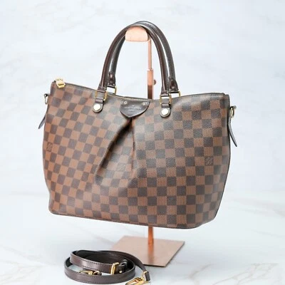 Bolso de Hombro Louis Vuitton Damier Siena PM Level Marrón Escondido N41545 Rango A Foto 1 de 4