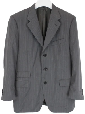 CHRISTIAN DIOR Boutique Super 120's Blazer Men's (EU) 52 Wool Pinstriped - Image 1 of 4