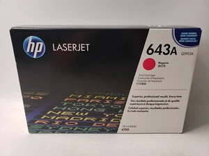NEU Original HP Q5953A 643A Magenta Tonerkartusche LaserJet Versiegelt - Bild 1 von 7