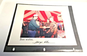 US Army Militär handsigniertes George Allen Foto - Bild 1 von 4