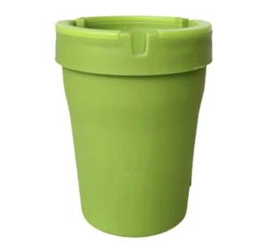Butt Bucket Discreet Luminous AshTray - Lime Green - Picture 1 of 2