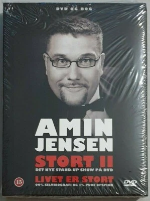 Amin Jensen Stort II DVD + Book Brand New & Sealed - Image 1 of 2