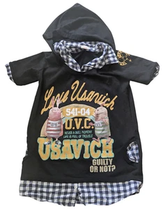 2011 MTV Japan Love Usavich Guilty Or Not 541-04 Hooded Womens T-Shirt Medium - Picture 1 of 6