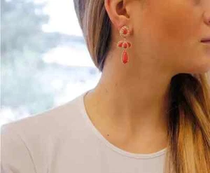 Sterling Silver 925 Oval Cut Simulated Emerald Women's Stud Earrings - Picture 1 of 3