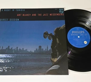 ART BLAKEY JAPAN IMPORT A NIGHT IN TUNISIA LP DIRECT SESSION VINYL RECORD JAZZ - Imagen 1 de 16