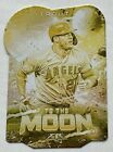 2022 Topps Fire Mike Trout To The Moon Die Cut Insert Gold Minted Parallel