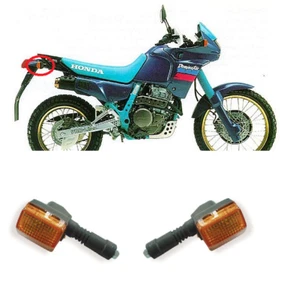 Frecce posteriori 2pz Indicatori direzione per Honda Nx Dominator 650 1991-1995 - Foto 1 di 3