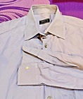 Prada Purple Long Sleeve Dress Shirt Made in Italy Men's 16 41