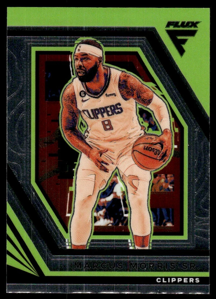 2022-23 Panini Flux Marcus Morris Sr. Los Angeles Clippers #128 - Image 1 of 2