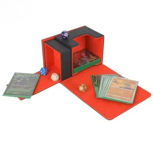 100 Card Deck box and Accessories Holder PU leather - Bild 1 von 8