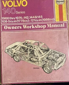 Haynes 129 Volvo 140 Series 1966 Thru 1974 Owners Workshop Manual - Foto 1 di 8