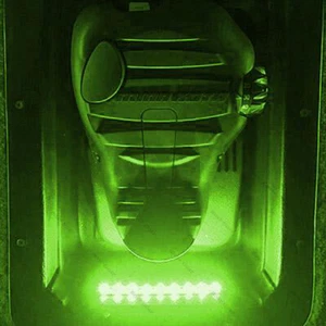 Blue Water LED - Trolling Motor Recess Lighting Kit (GREEN) - LEDBW-TMR-G-DP - Picture 1 of 3
