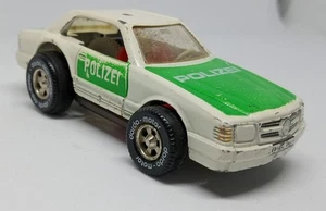 Darda Motors White & Green Mercedes Benz Polizei Loose Friction 1:64 W Germany - Picture 1 of 6