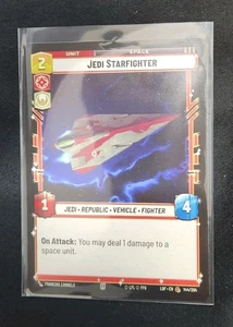 Jedi Starfighter 144/264 Star Wars Unlimited TCG Card LOF Near Mint NM - Picture 1 of 2