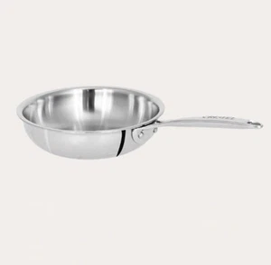 NIB Cristel 18/10 Stainless Mini Frying Pan 3.5in/9cm PS9CPF Made In France - Picture 1 of 12