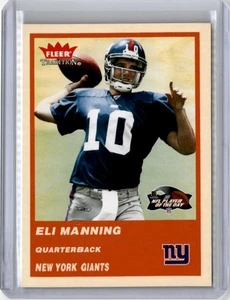 2004 NFLPA Player of the Day #POD1 Eli Manning RC New York Giants Rookie - Bild 1 von 1