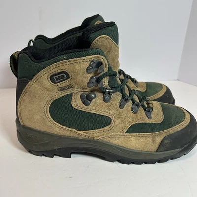 REI Monarch Goretex Brown/forest green Hiking Boots Women’s Size 7.5 - Image 1 of 4
