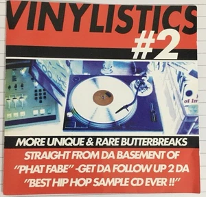 Vinylistik 2 e-LAB CD HIP HOP BREAKS Loops füllt Schlagzeug Phat Fabe Sample Library - Bild 1 von 1
