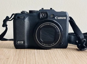 Canon PowerShot G15 12.1MP Digital Camera - Picture 1 of 8