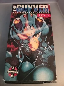 Guyver: Bio-Booster Armour Data 1 - Manga Video VHS (English Dubbed, 1996) Anime - Imagen 1 de 3