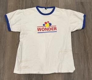 Vintage Wonder Bread T-Shirt Men's Large - Picture 1 of 3