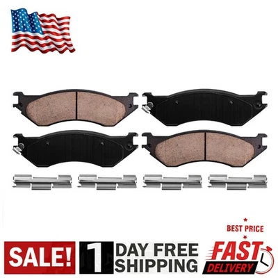 Juego de pastillas de freno traseras de cerámica para Dodge Ram 2500 3500 2001-2008 Foto 1 de 4