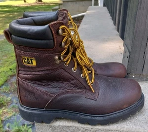 Caterpillar Walking Machines Waterproof Thinsulate Boots Brown 8.5 M - Picture 1 of 9