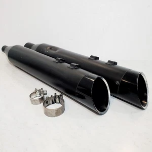 "Silenciadores de escape antideslizantes Khrome Werks HP-Plus 4,5"" puntas de corte Harley Touring" - Imagen 1 de 18